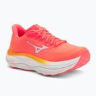 Дамски обувки за бягане Mizuno Wave Sky 9 striking coral/baseball white/citrus