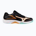 Mizuno Thunder Blade Z обувки за волейбол черни/танджело/ледено зелени