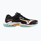 Mizuno Wave Lightning Z8 обувки за волейбол черни/танджело/ледено зелени