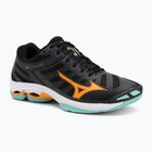 Обувки за волейбол Mizuno Wave Voltage 2 black/tangelo/ice green