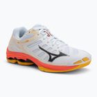 Обувки за волейбол Mizuno Wave Voltage 2 white/fiery coral 2/citrus
