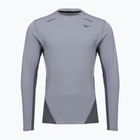 Мъжка блуза с дълъг ръкав за бягане Mizuno Tech Thermal Charge quiksilver