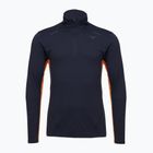 Мъжка блуза с дълъг ръкав за бягане Mizuno Tech Thermal Charge Half Zip baritone blue