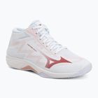 Дамски волейболни обувки Mizuno Lightning Select Mid white/rose elegance/lava falls