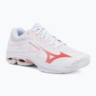 Дамски волейболни обувки Mizuno Wave Lightning Pro white/rose elegance/lava falls