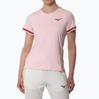 Дамска фланелка за тенис Mizuno Stargazer Tee pinkesque
