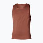 Мъжка тениска за бягане Mizuno Tech Light Tank copper brown