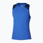 Мъжка тениска за бягане Mizuno Active DryAeroFlow Tank Top dazzling blue