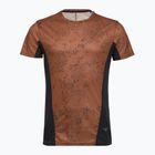 Мъжка тениска за бягане Mizuno Active DryAeroFlow Graphic copper brown