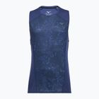 Мъжка тениска за бягане Mizuno Active DryAeroFlow Graphic Tank Top estate blue