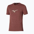 Мъжка тениска за бягане Mizuno Core Runbird Tee copper brown