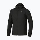 Мъжко яке за бягане Mizuno Tech Light Hooded black