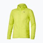 Мъжко яке за бягане Mizuno Tech Light Hooded lightning yellow