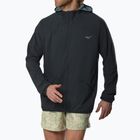 Мъжко яке за бягане Mizuno Active Alpha Hooded black