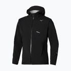 Мъжко яке за бягане Mizuno Trail Waterproof 20K Hooded black
