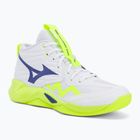 Волейболни обувки Mizuno Wave Momentum Pro Mid white/lightning yellow/dazzling blue