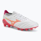 Футболни обувки Mizuno Morelia Neo IV Beta Japan FG white/pink tetra/fuchsia purple