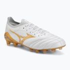 Футболни обувки Mizuno Morelia Neo IV Beta Elite FG white/mp gold/cool gray 3c