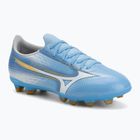 Детски футболни обувки Mizuno Alfa III Select Jr FG celeste/white