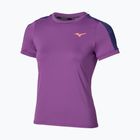 Дамска тениска/фланелка за тенис Mizuno Tennis Short Sleeve Tee dahlia