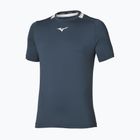 Мъжка тениска/фланелка за тенис Mizuno Tennis Core Short Sleeve Tee insigna blue/cloudscape