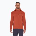 Мъжки Rab Ascendor Light Hoody tuscan red суитшърт