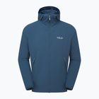 Мъжко софтшел яке Rab Borealis Hoody tempest blue