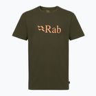Мъжка тениска Rab Stance Logo army green