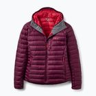 Дамско пухено яке Rab Microlight Alpine Hoody mulberry