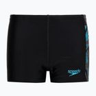 Детски бански Speedo HyperBoom Placement black/bolt/dove grey