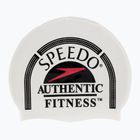 Speedo Силиконова капачка с печат, бяла 8-0838514630