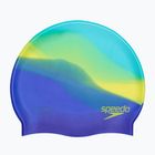 Детска шапка за плуване Speedo Multi Colour Silicone Junior fluo artic/true cobalt/lemon drizzle