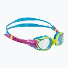 Детски очила за плуване Speedo Biofuse 2.0 lemon drizzle/kikiki pink/picton blue