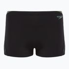 Мъжки боксерки за плуване Speedo HyperBoom Splice Aquashort black/ country green