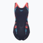 Speedo Placement Laneback дамски бански костюм от една част zoom boom placement/true navy