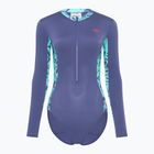 Speedo дамски бански костюм от една част с дълъг ръкав Panel hapuna blue