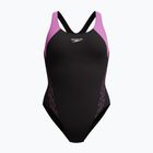Дамски цял бански костюм Speedo HyperBoom Splice Racerback neon violet
