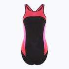 Speedo дамски бански костюм от една част High Neck Splice Cross Back малинов пълнеж