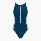 Speedo дамски бански костюм от една част Zip Colorblock dark teal