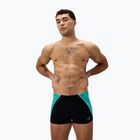 Мъжки боксерки за плуване Speedo Endurance+ MAX Splice Aquashort black/turquoise gem