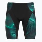 Мъжки шорти за плуване тип клин Speedo Endurance+ Max Compression Jammer black/turquoise gem