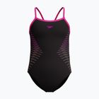 Детски цял бански костюм Speedo Platisol Placement Thinstrap Muscleback flare pink