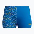 Детски боксерки за плуване Speedo Digital Allover Aquashort lagoon blue