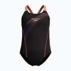 Детски цял бански костюм Speedo Medley Logo Medalist bright peach