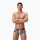 Мъжки боксерки за плуване Speedo Printed 13.5 cm Brief prismatic paradise/ruby