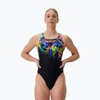 Цял бански костюм Speedo Placement Printed Powerback static volta/anthracite