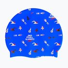 Шапка за плуване Speedo Printed Silicone speedo blue go full speedo swimmers