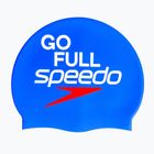 Шапка за плуване Speedo Printed Silicone speedo blue go full speedo