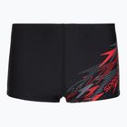 Момчешки бански боксерки Speedo Medley Logo Aquashort Anthracite/Hrr