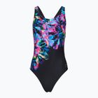 Дамски цял костюм за плуване Speedo FL Placement Printed Powerback glitchy garden/black